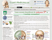 Tablet Screenshot of cranii-medicina.com